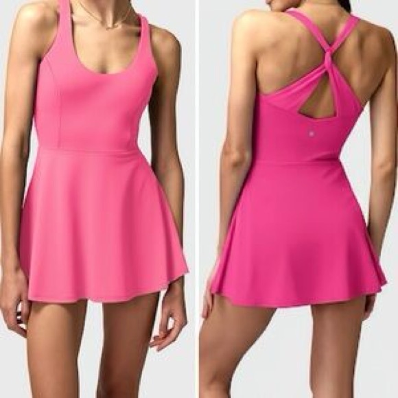 Spiritual Gangster Lexi Active Dress Hot Pink Large Revolve NWT - Picture 1 of 4